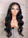 Invisible Hd Skin Melt Swiss Lace Inches Deep Parting Wavy Human Hair