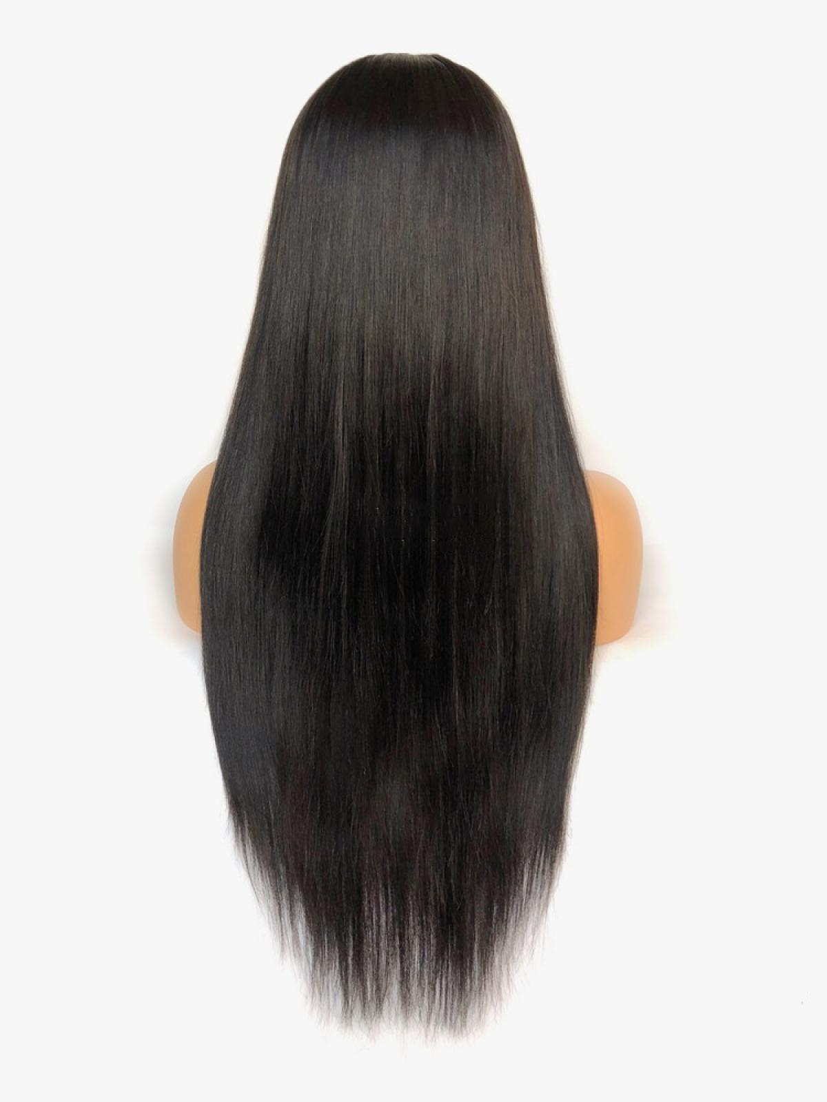 Invisible Hd Skin Melt Swiss Lace Inches Deep Parting Straight Human