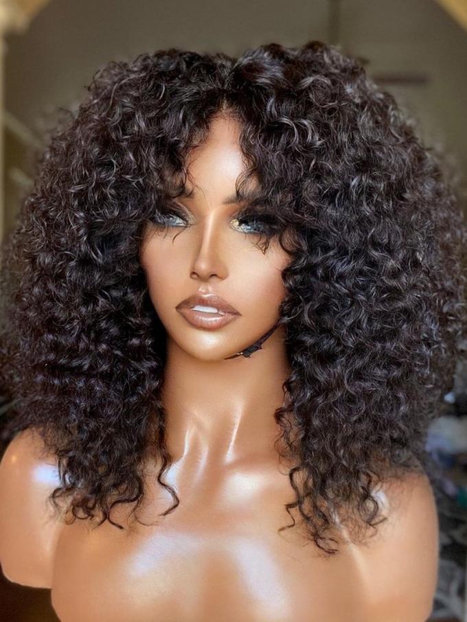New Curly14 Inches And 5x5 Invisible Hd Lace Closure Wig Swc023 Home Wig Encounters